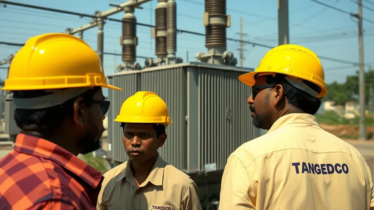 கண்டோன்மெண்ட் மின்தடை நாளை: முழு தெரு பட்டியல் & காலை 9 - மதியம் 2 மணி வரை — டான்ஜெட்கோ எச்சரிக்கை!