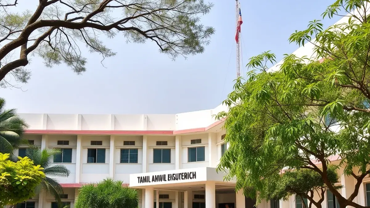 கனமழை எச்சரிக்கை: செங்கல்பட்டு பள்ளிகளுக்கு விடுமுறை — ஆட்சியர் அதிரடி அறிவிப்பு!