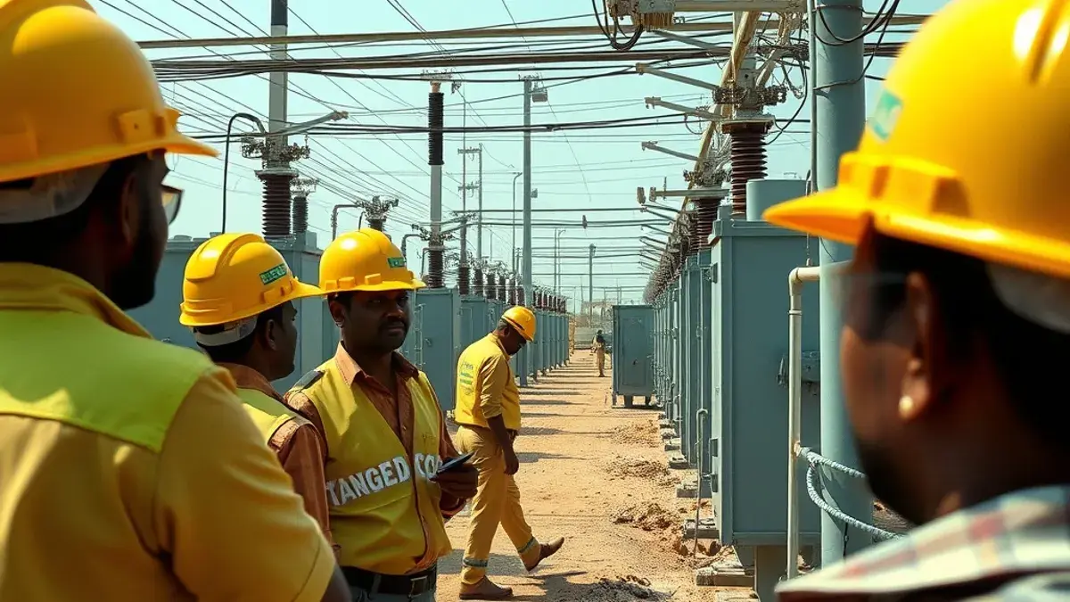 வேலூர் TANGEDCO மின்வாரிய களப் பணியாளர்களுக்கு பாராட்டு: இரவு பகலாகப் பணி செய்து மின் இணைப்பு மீட்பு