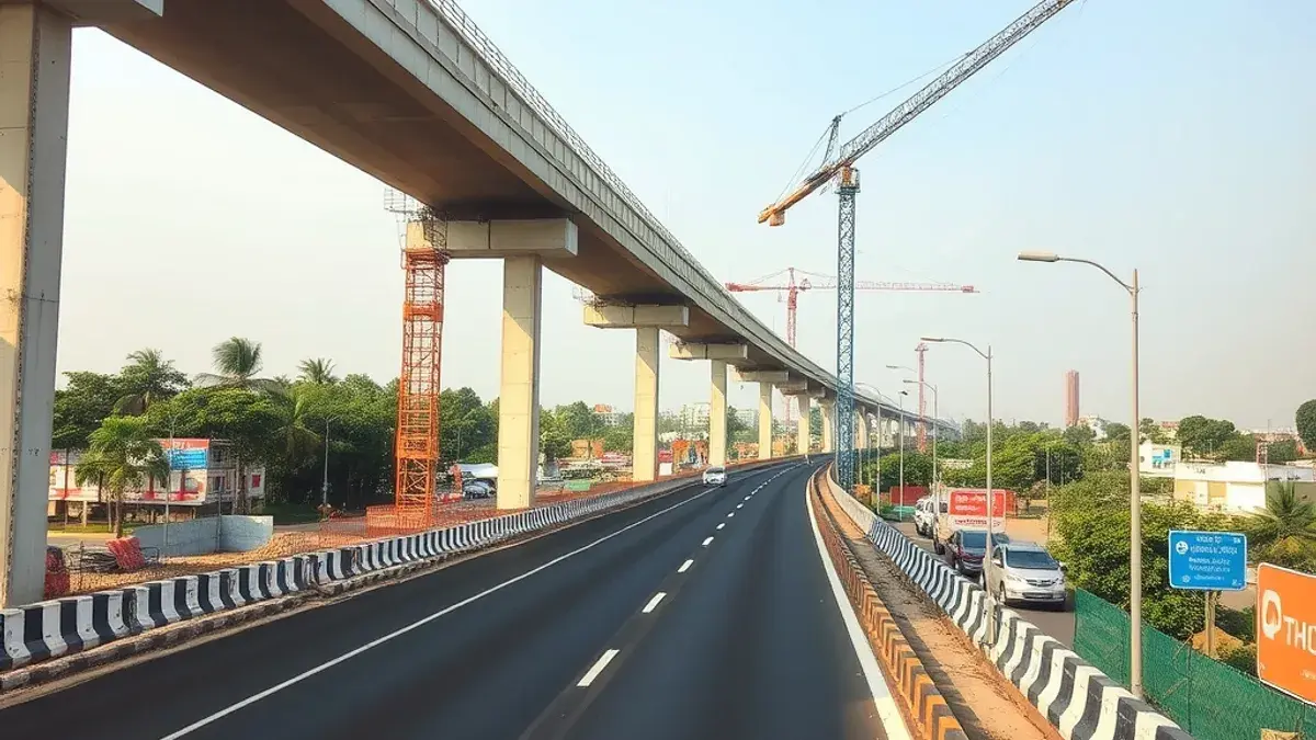 திருச்சி மேம்பாலம் பணி: தில்லை நகர் இணைப்பு சாலை விரிவாக்கம் துவக்கம் — விவரம்!